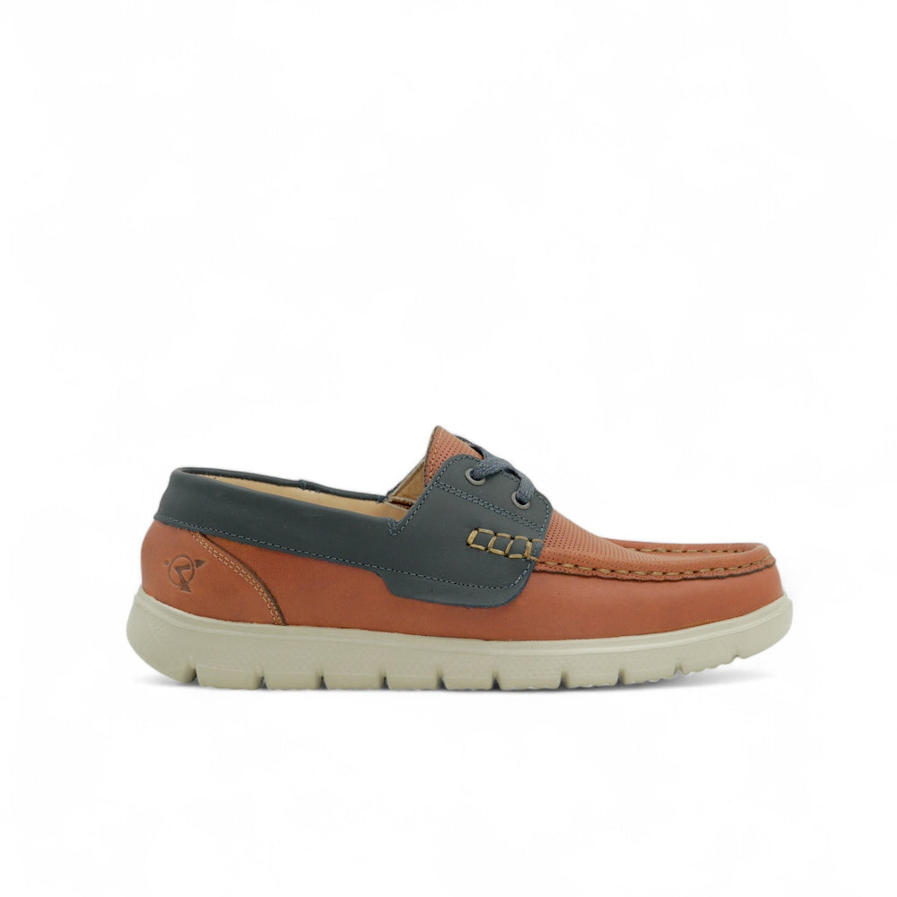 
                  
                    Mocasin Hansel Miel/Azul
                  
                