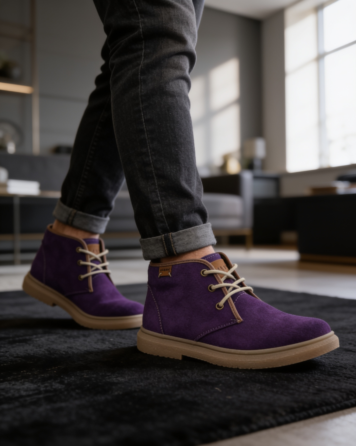 Bota Georgia (HOMBRE) Morado