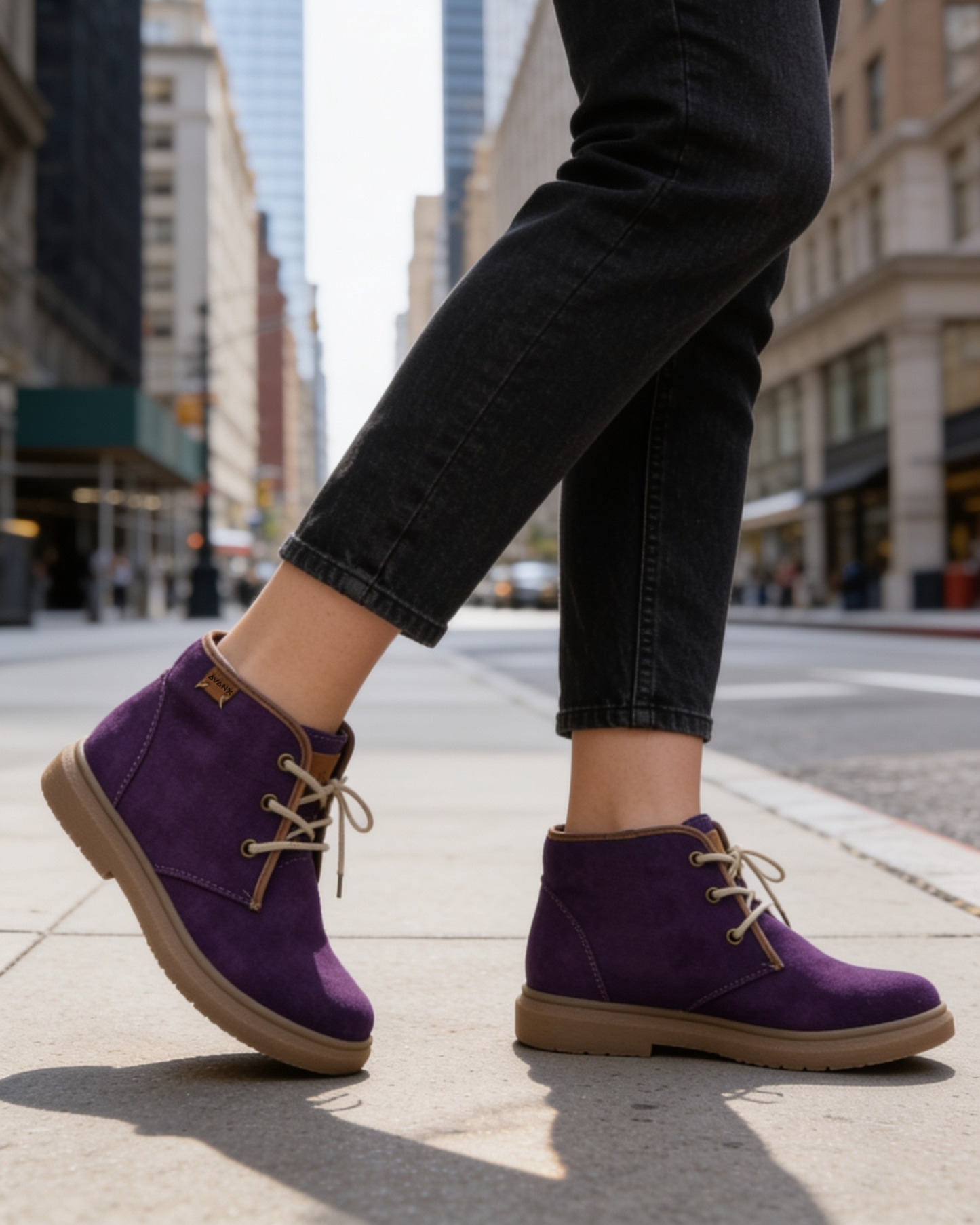 Bota Venecia (MUJER) Morado