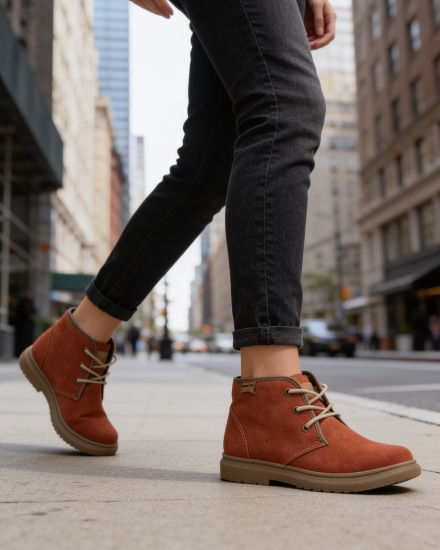 Bota Venecia (MUJER) Naranja