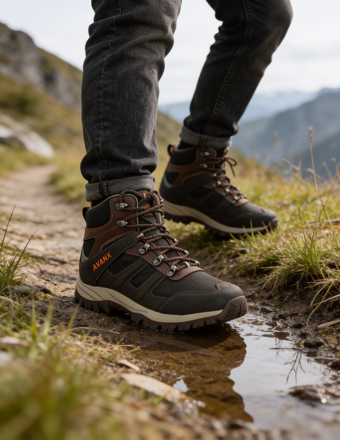 Bota Biker Zoom Café