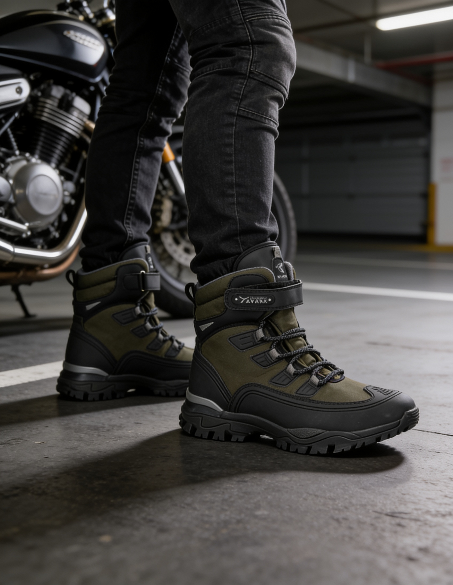 Bota Biker Everest Verde