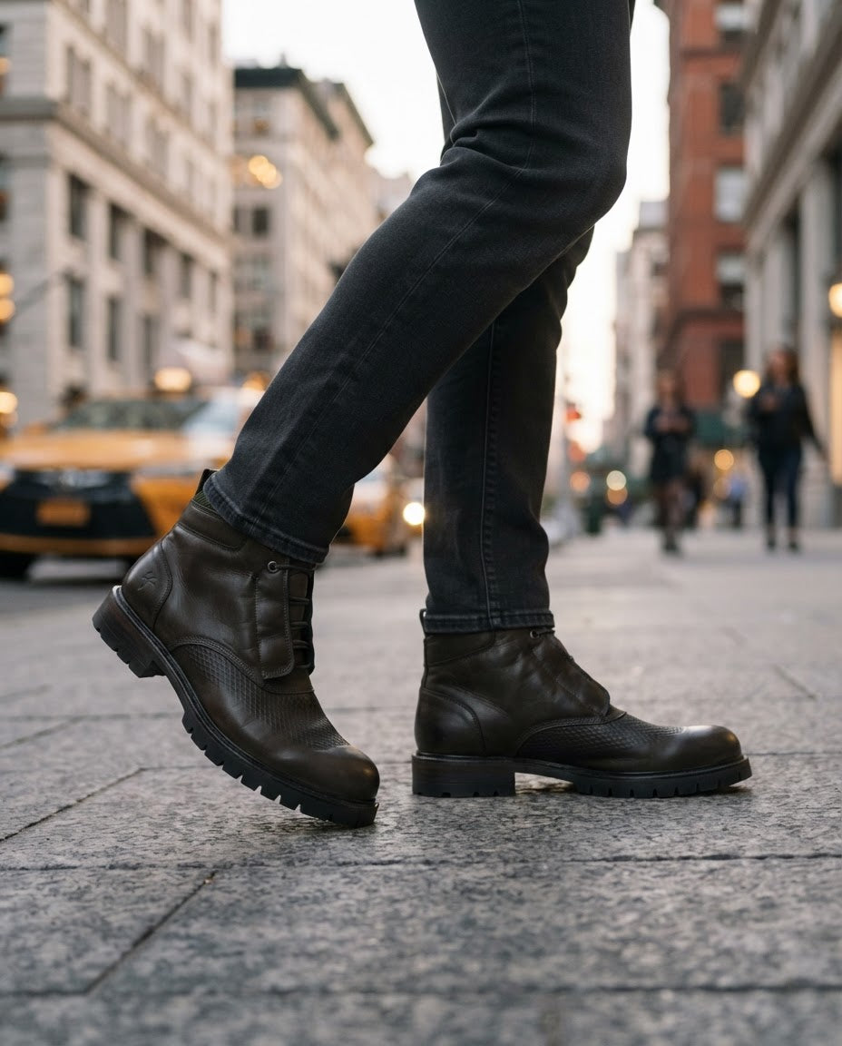 Bota Verde Oscuro
