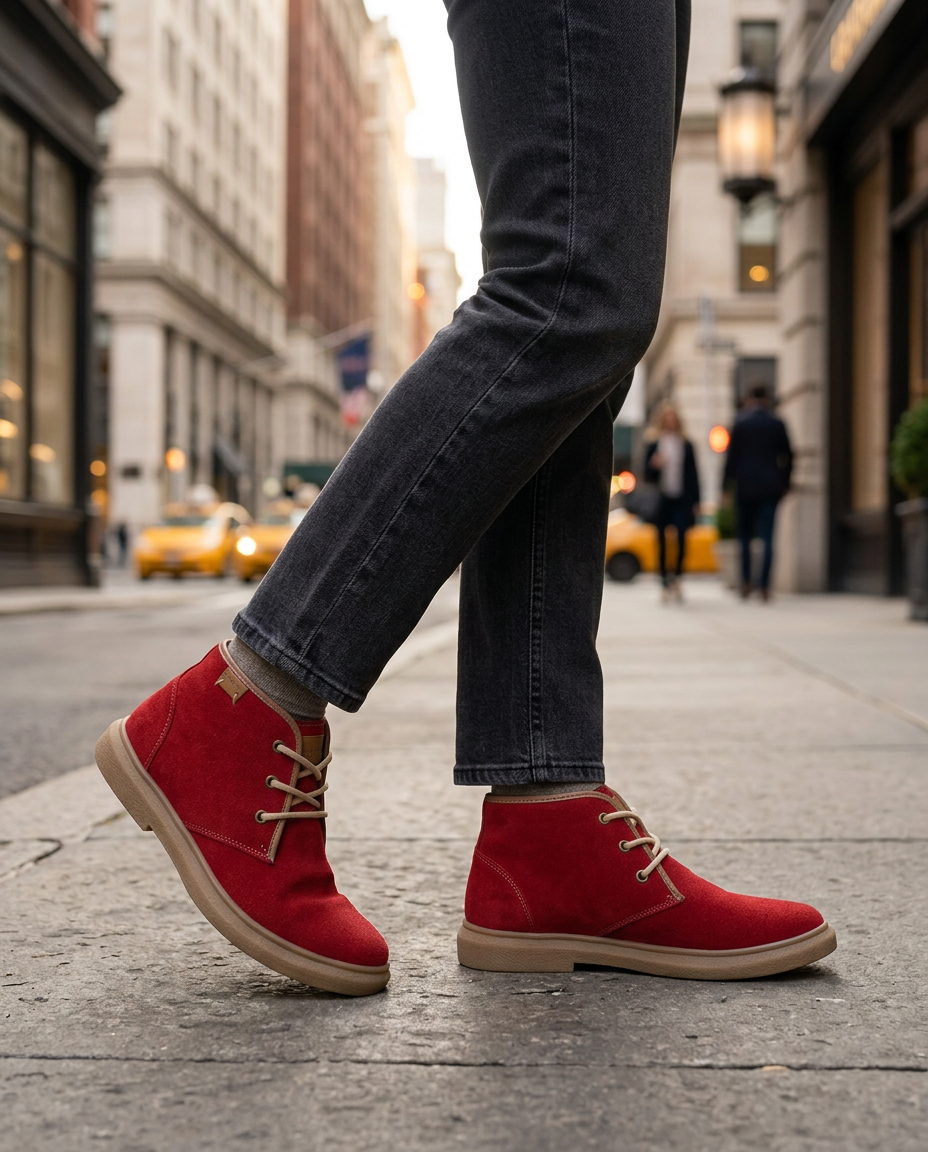 Bota Venecia (MUJER) Rojo