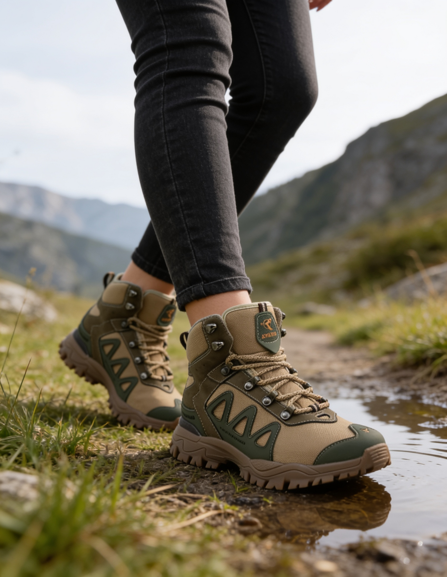 Bota Abril Verde