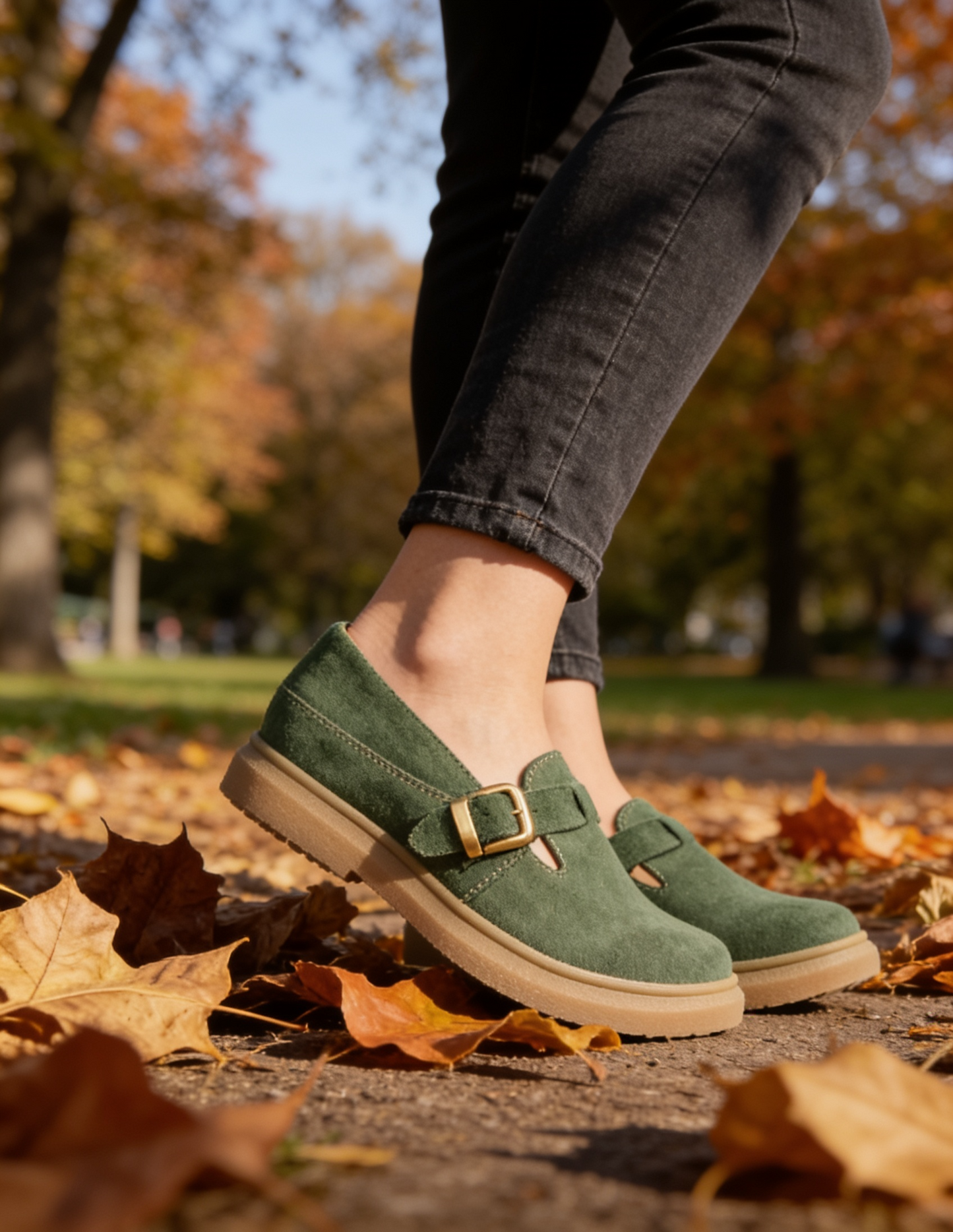 Zapato Doha verde